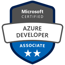 Azure Developer Associate certified